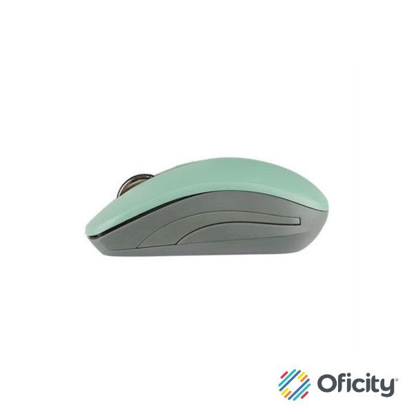 Mouse Inalámbrico Perfect Choice Essential Ajustable 800-1200-1600dpi Color Turquesa