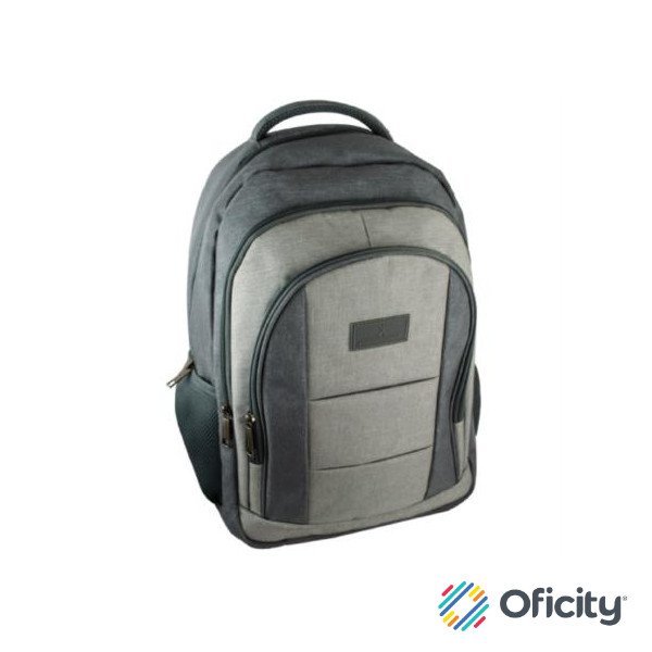 Mochila Perfect Choice Sharp Laptop 15.6" a 17" Color Gris