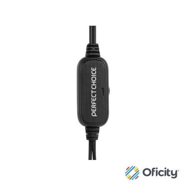 Bocina para Computadora Mosso Perfect Choice Sonido Estéreo 2.0 Conector USB Negro