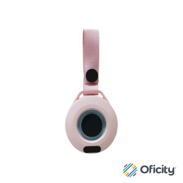 Bocina Perfect Choice Handy Portátil Inalámbrica Batería Recargable Luz RGB Color Rosa