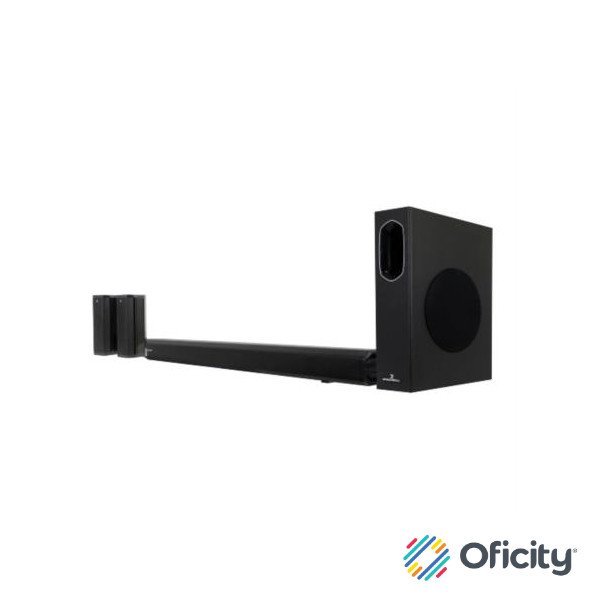 Bocinas Perfect Choice Home Cinema 5.1 Canales 160W Barra+SubWoofer Color Negro