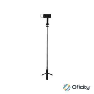BASTON TRIPIE PLEGABLE PERFECT CHOICE CON LUZ LED (SELFIE STICK) SELFIX