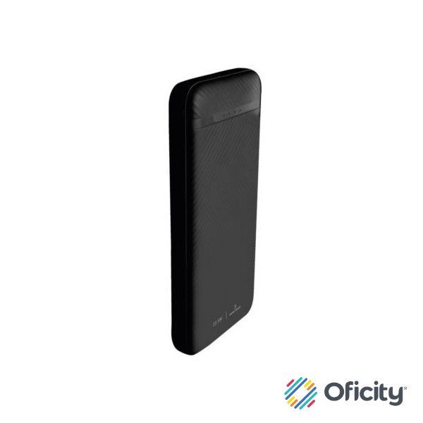 Power Bank PERFECT CHOICE Carga Rápida 22.5W con Cable Tipo C Bolt Negro