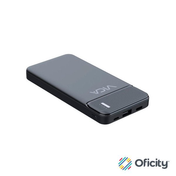 Power Bank Vica Carga Rapida 10000 MAh USB-A/USB-C/Micro USB