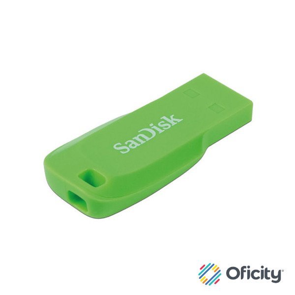 Memoria USB SanDisk Cruzer Blade 16GB USB-A 2.0 Verde