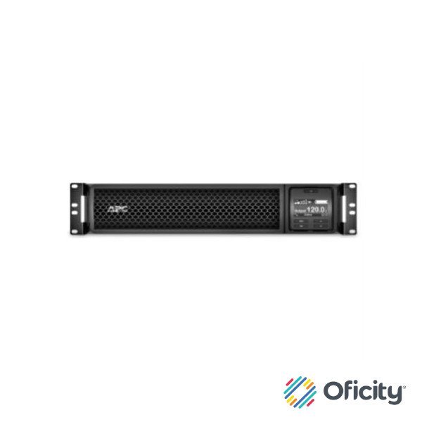 UPS APC SRT 1000VA/900W RM 120V Doble Conversión en Línea 6 Salidas NEMA 5-15R Color Negro