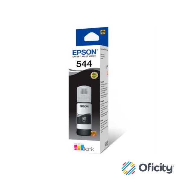 Tinta Epson T544-AL 65ml EcoTank L110/L3110/L3150/L5190 Color Negro