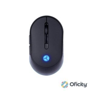 MOUSE TECH ZONE THUNDER INALAMBRICO RECARGABLE BT DPI 1200 2400 3200 LUZ RGB Y NAVEGACION