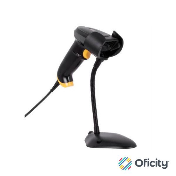 Lector de Código de Barras TechZone TZBESC4 Capacidad Lectura 1D/2D LED Bidireccional USB