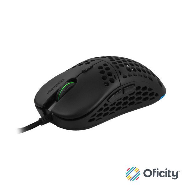 Ratón Gamer Perfect Choice Ultraligero 6 Velocidades Alámbrico 1.8m RGB