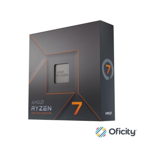Procesador AMD Ryzen 7 7700X 4.5GHz 32MB 105W S AM5 Octa Core con Gráficos sin Disipador 100-100000591WOF