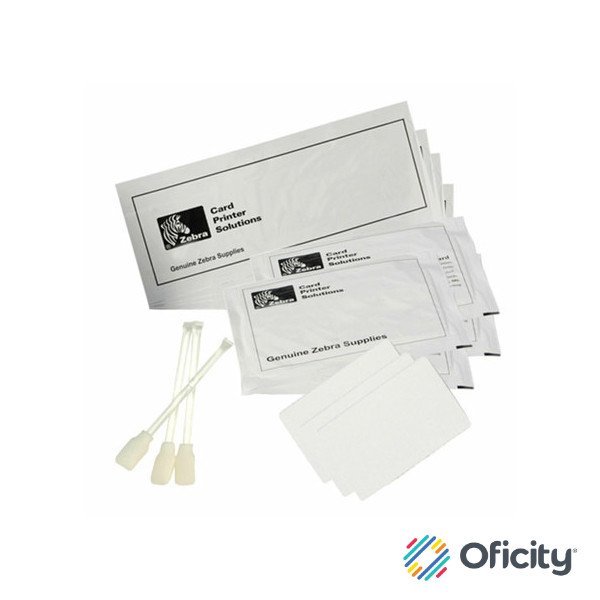 Kit de limpieza Zebra para ZXP Serie 7 (60mil impresiones) 12 tarjetas de limpieza 12 hisopos y 3 tarjetas adhesivas