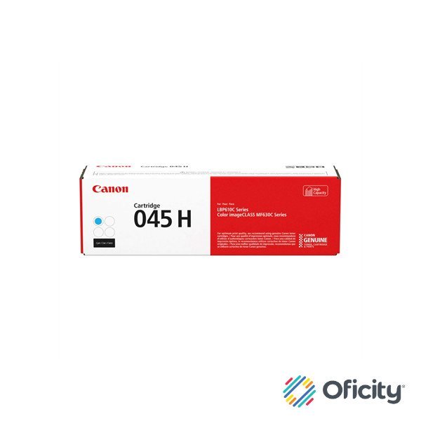 TONER CANON 045H C CYAN para ImageClass Series MF630C/LBP610C (2200 Pag)