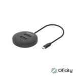 Gabinete QuickDock Manhattan USB-C 2ptos SSD M.2 NVMe