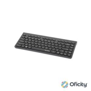 Teclado Chocolate Inalambrico Manhattan 2.4G Negro