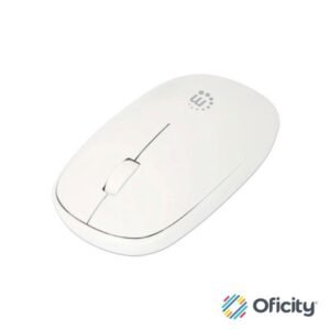 Mouse Optico Inalambrico Manhattan 2.4G Blanco
