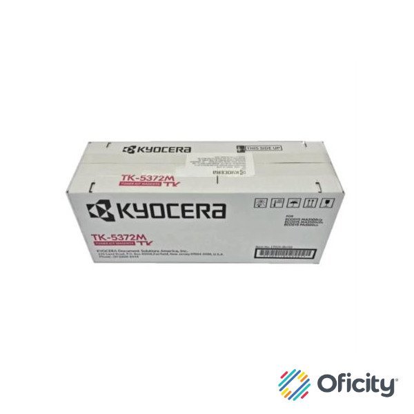 Tóner Kyocera TK-5372M Rendimiento 5000 Páginas Color Magenta