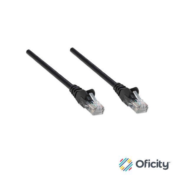 CABLE INTELLINET PATCH CAT 6 5.0M(16.4F) UTP NEGRO
