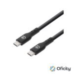 Cable Manhattan USB-C V2.0 C-C 100W 2.0M 480Mbps