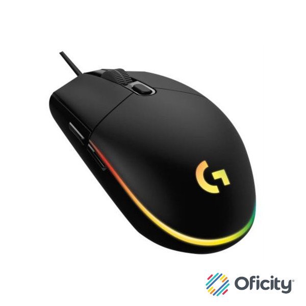 Mouse Logitech G203 Lightsync Gaming 8000 dpi RGB Color Negro