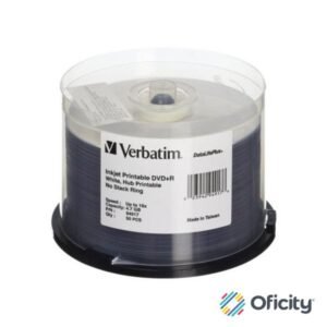 DVD+R VERBATIM 4.7GB 16X Blanco Imprimible C/50