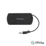 Concentrador USB Targus de 4 Puertos 2.0 Color Negro