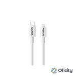 Cable Adata Plástico Lightning-USB Tipo C 1m Color Blanco