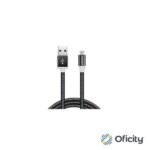 Cable Adata Tejido Usb-v8 100cm Color Negro