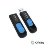 Memoria Adata USB 256GB UV128 NEGRA CON AZUL 3.2