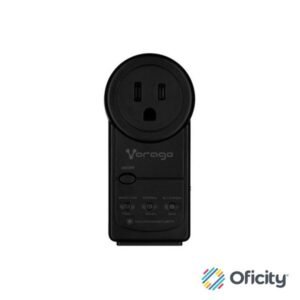 Protector de Voltaje Vorago AVR-300 RJ45/RJ11 Portátil 900 Joules para Electrodomésticos