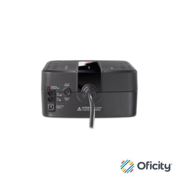 Back UPS APC ES 650VA/390W 120V Batería Plomo 8 Contactos Color Negro