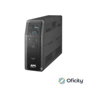 Back UPS APC 1350VA/810W 120V 10 tomas de salida 2 puertos USB de carga AVR interfaz LCD LAM