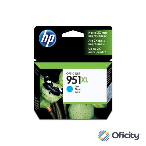 TINTA HP 951XL CYAN OJ 8100/8600