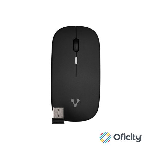 MOUSE VORAGO MO-307 INALAMBRICO HASTA 1600 DPI RECARGABLE NEGRO RGB