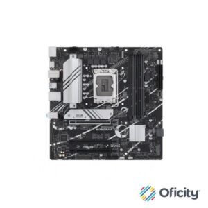 Tarjeta Madre Asus PRIME B760M-A D4 4xDDR4 128GB 5333Mhz M.2 PCIe 4.0 HDMI DP S 1700 12th 13th 14th Gen mATX