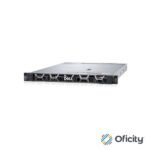Servidor Dell PowerEdge R660XS+Intel Xeon Silver 4510 12C/24T+1x16GB RDIMM 5600MT/s+2TB HDD+PERC H755+3 Años PS NBD