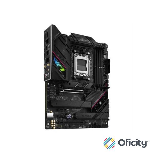 Tarjeta Madre Asus ROG Strix B650E-F Gaming WIFI 4xDDR5 128GB 6400Mhz PCIe 5.0 M.2 1xHDMI 1xDP S AM5 ATX Wi-Fi 6E BT