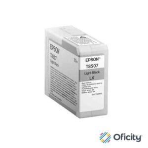 Tinta Epson SC-P800 80ml Color Negro Claro