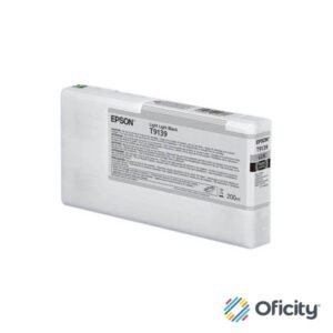 Tinta Epson UltraChrome HD 200ml Color Negro Claro