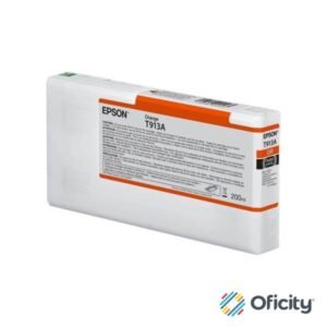 Tinta Epson UltraChrome HD 200ml Color Naranja