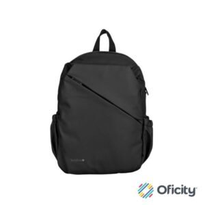 Style Negra Mochila para laptops de 16 múltiples compartimientos diseño ideal para uso diario