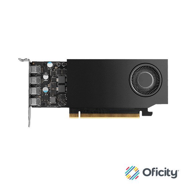 Tarjeta de Video PNY Pro NVIDIA RTX A400 4GB Low Profile Single Fan GDDR6 PCIe 4.0 4xMini DisplayPort