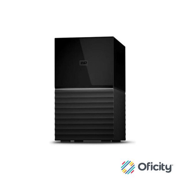 Disco Duro Externo Western Digital My Book Duo 20TB USB-A USB Type C USB 3.1 Gen 1 Color Negro para Windows y Mac