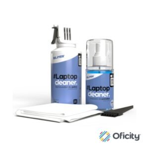 Kit Limpieza Silimex Laptopcleaner Incluye Toallita Microfibra 20x20 cm Limpiador 100 ml y Removedor De Polvo 170 ml