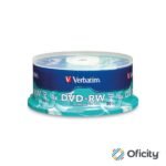 DVD-RW VERBATIM 4.7GB 4X 120 minutos W/Tray Spindle C/30