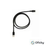 Zebra Cable USB A Macho USB C Macho 1 Metro Negro