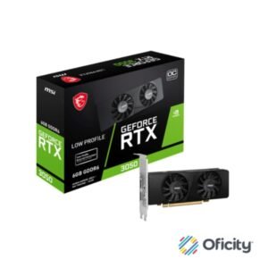 Tarjeta de Video MSI GeForce RTX 3050 LP 6G OC 6GB GDDR6