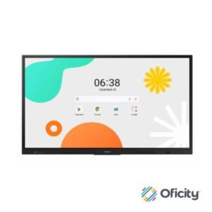 Pantalla Samsung 65" Interactiva WAF 40 Multi Touch Android OS 14 UHD Resolución 3840x2160 400 Nits