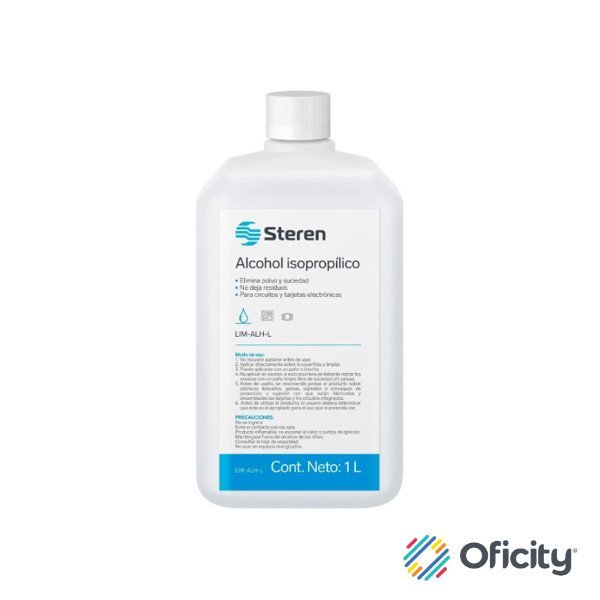 Alcohol Isopropílico Steren Limpiador de Circuitos 1litro