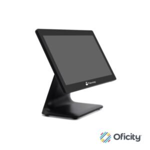 Monitor Touch Screen Punto de Venta Nextep 15.6 Pulgadas LCD Alto Brillo y Resolucion Con Base
